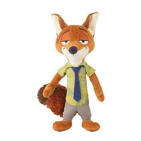 Disney Zootopia Nick with Green Shirt and Blue Tie - Picture 1 of 1